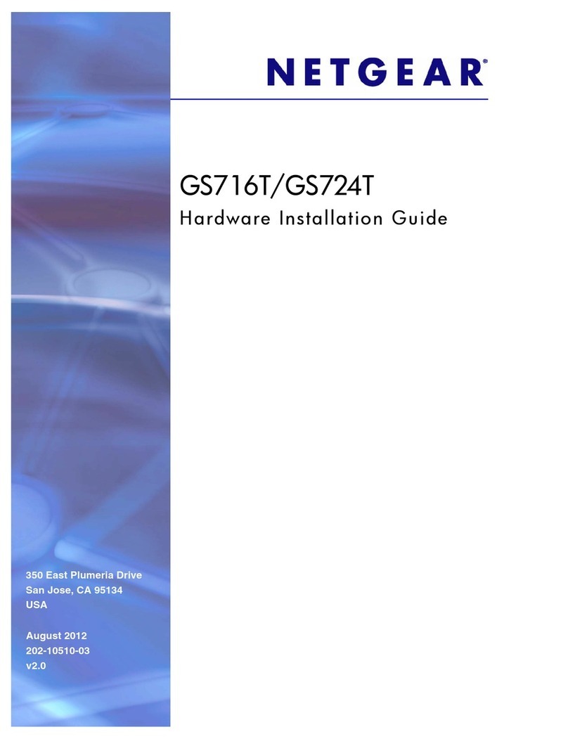 NETGEAR GS716TNA User manual NETGEAR GS716TNA User manual