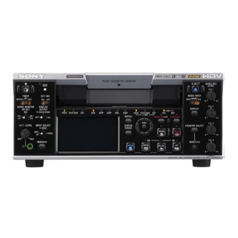 Sony HANDYCAM HVR-M35U User manual