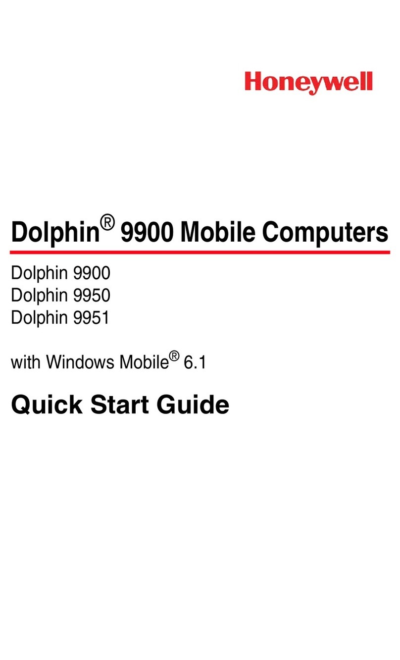 Honeywell 9900LUP-6211G0 - Hand Held Products Dolphin... quick start guide
