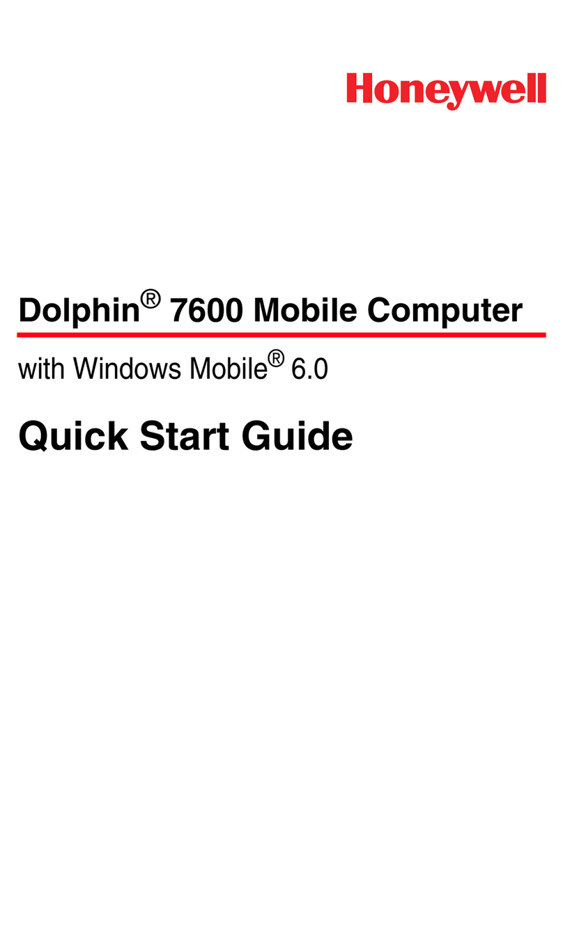 Honeywell 7600BG-122-B4EE - Hand Held Products Dolphin... User manual