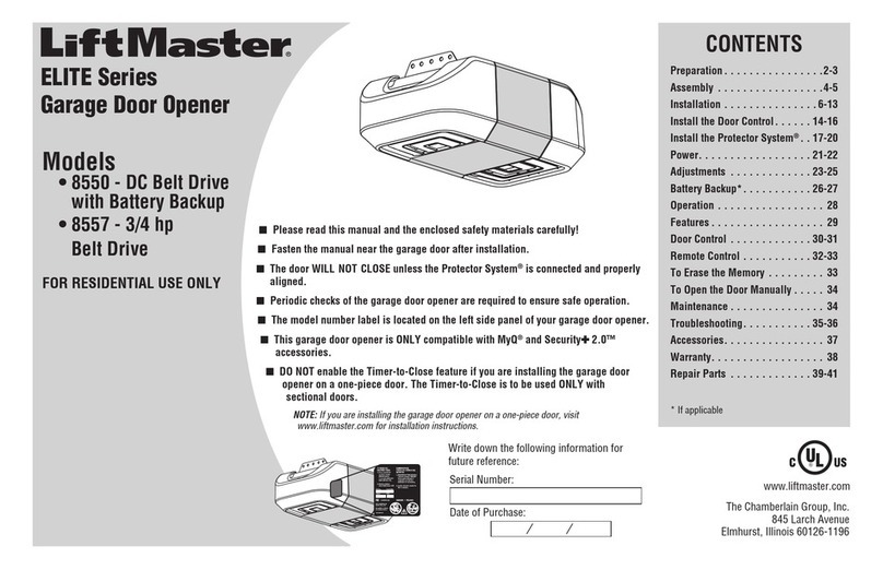 Chamberlain 8557 manual