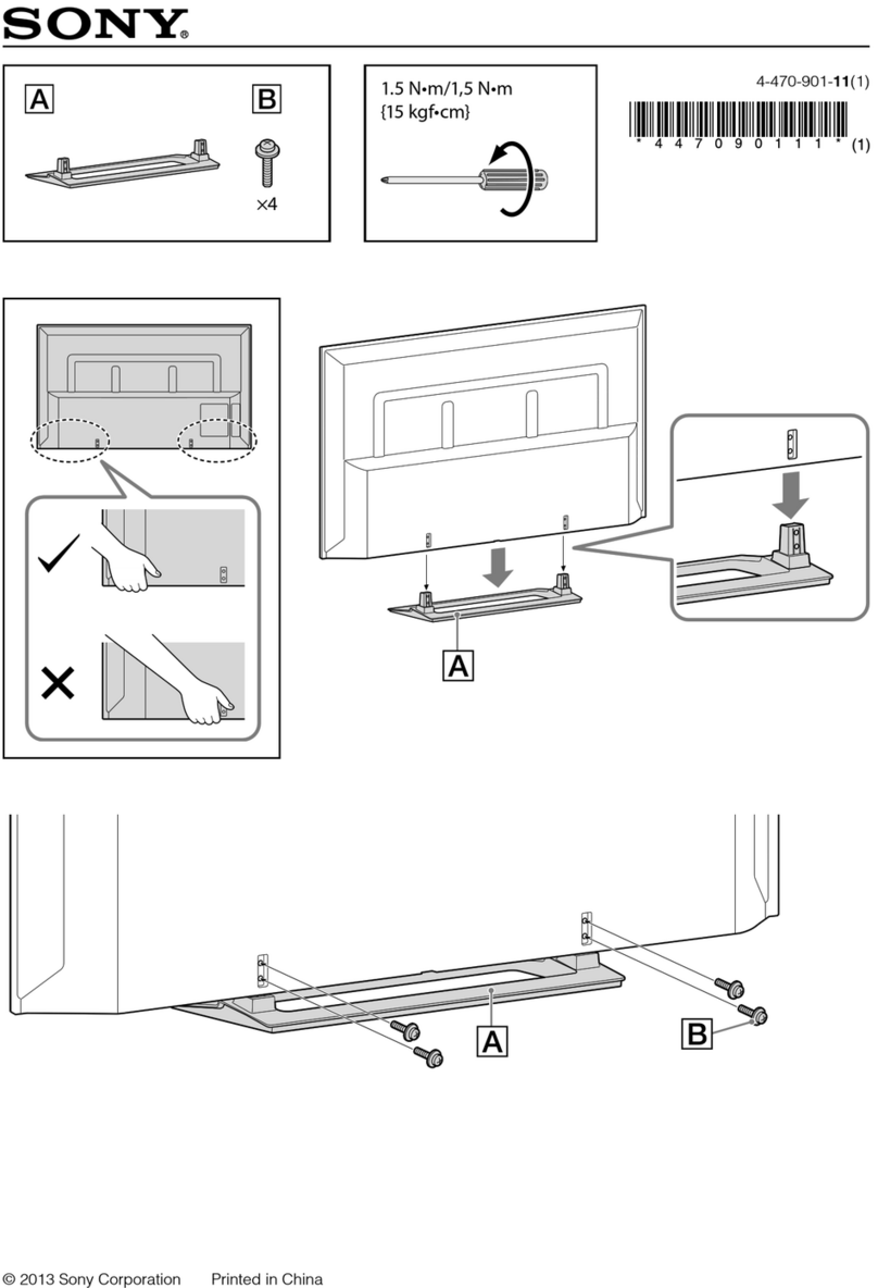 Sony BRAVIA KDL-50R450A User manual