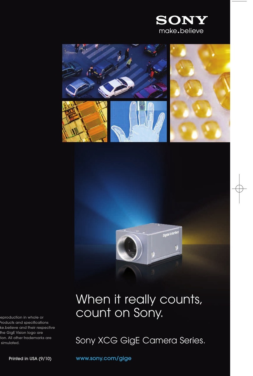 Sony XCG-5005E brochure
