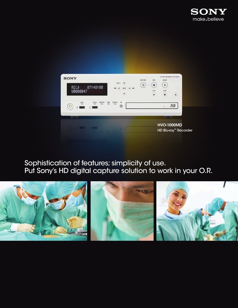 Sony HVO1000MD User manual