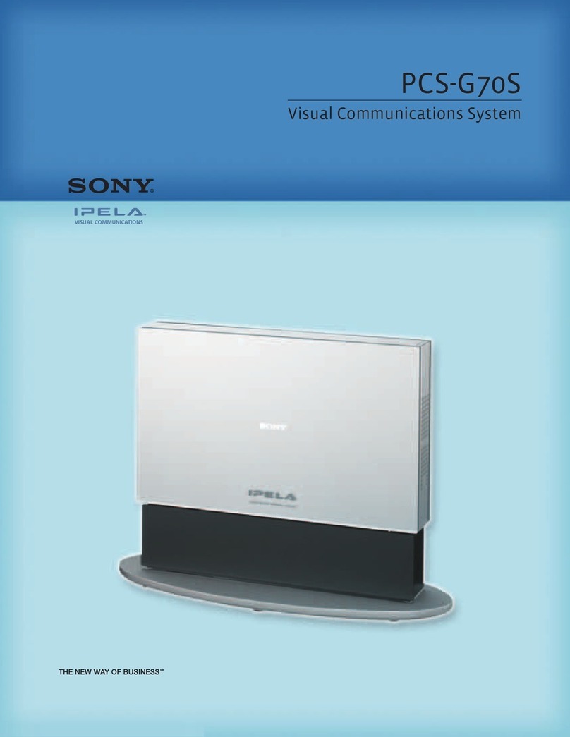 Sony Ipela PCS-G70S User manual