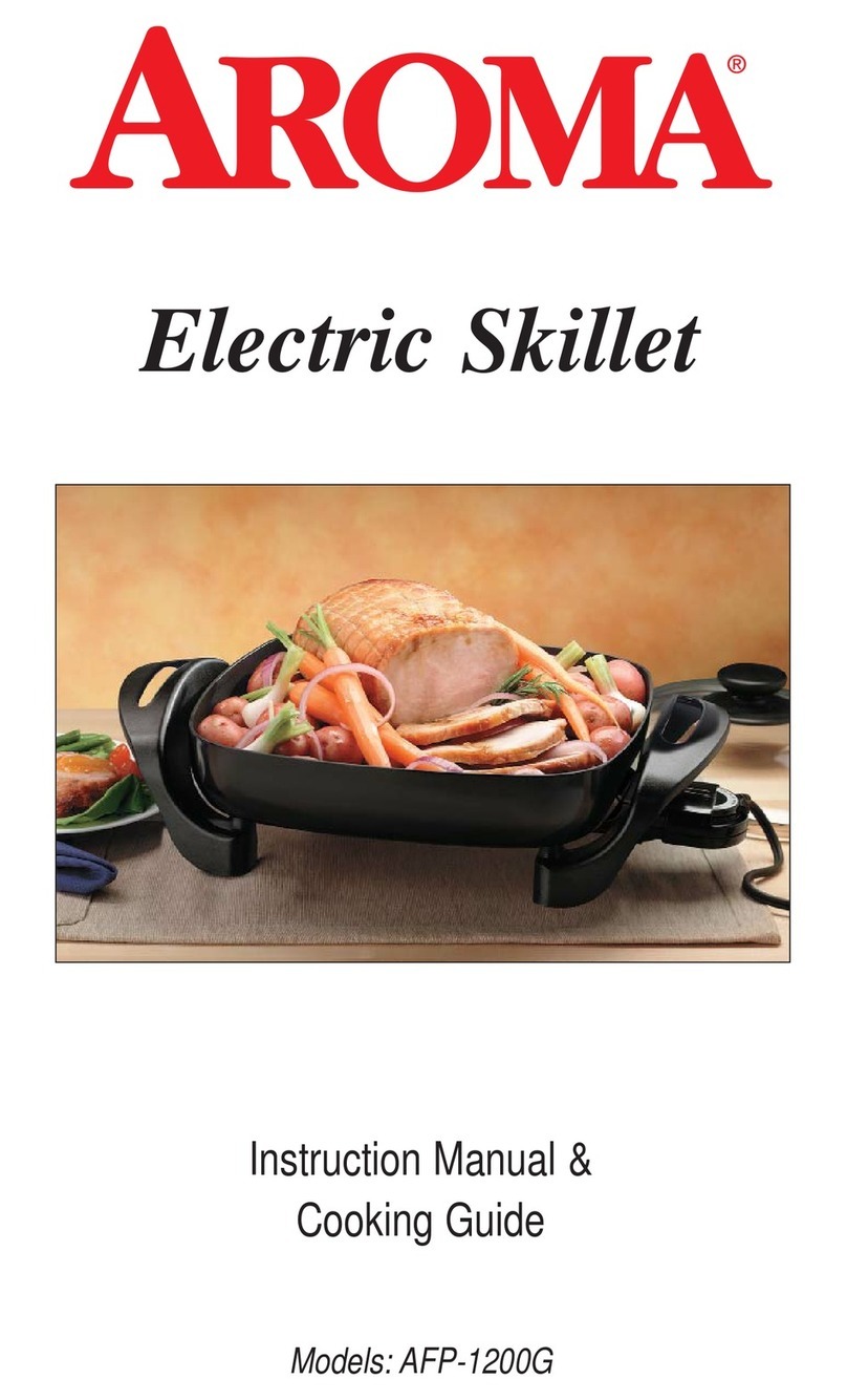 Aroma AFP-1200G instruction manual