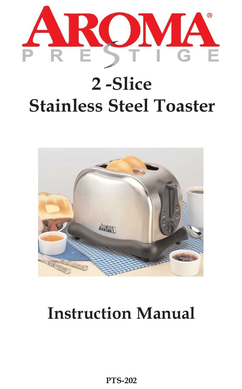 Aroma PTS-202 instruction manual