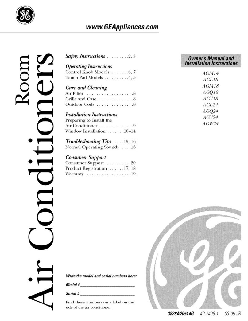 GE AGM14 Original instructions