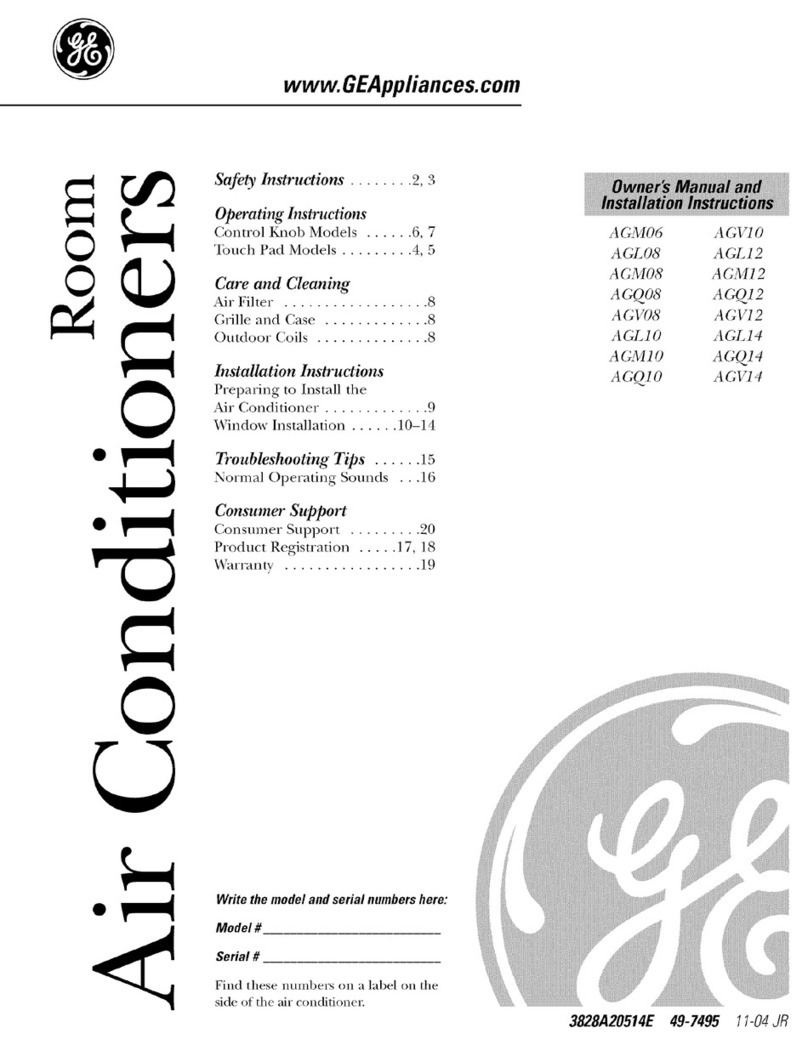 GE AGM06 Original instructions