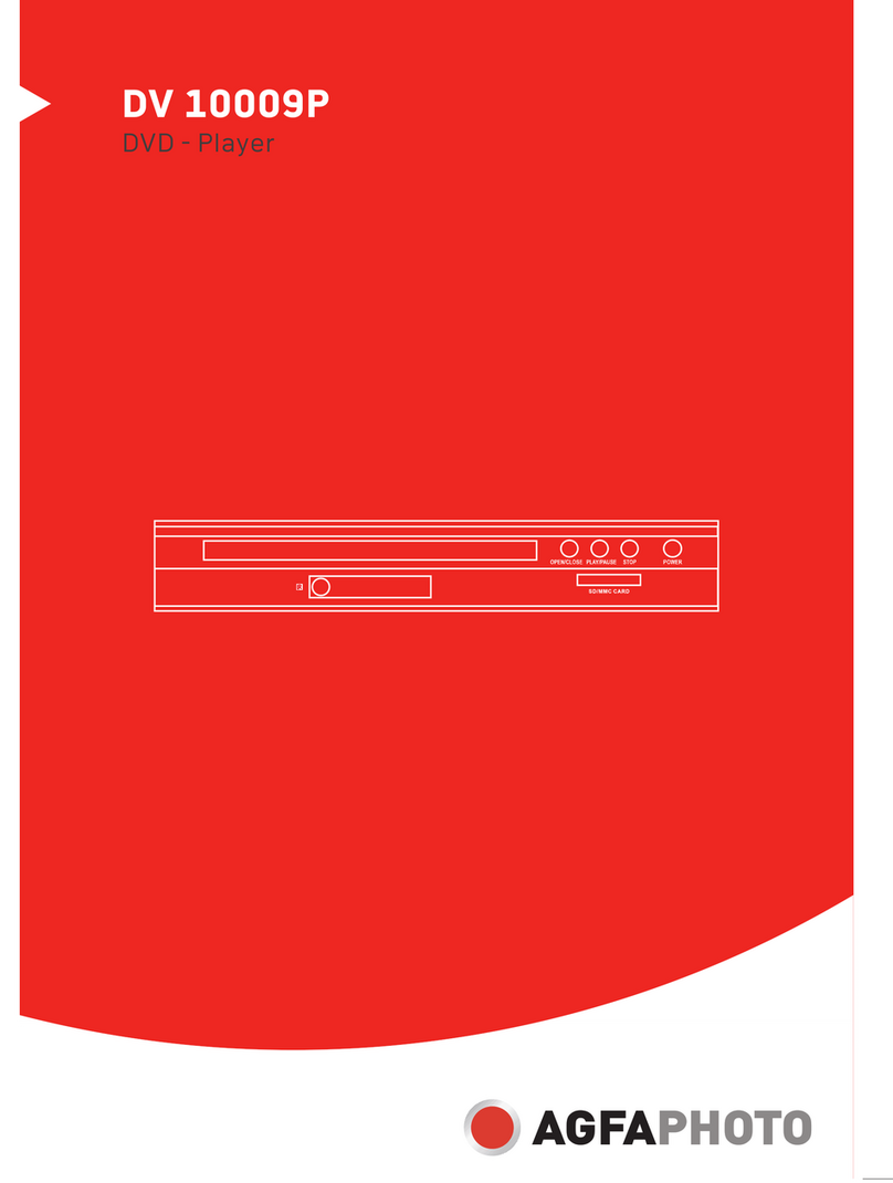 AgfaPhoto DV 10009P user manual