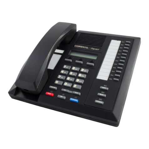 Comdial DXP Digital Communications System Attendant manual