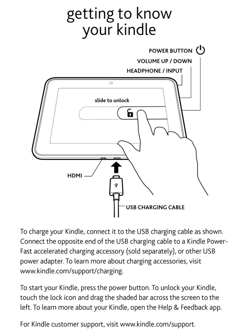 Amazon Kindle Fire User manual