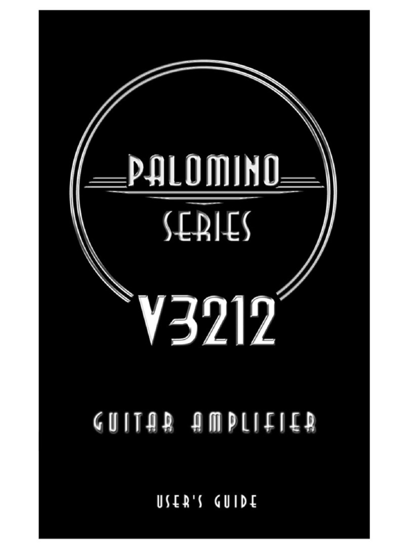 Crate Palomino V3212 owner's manual