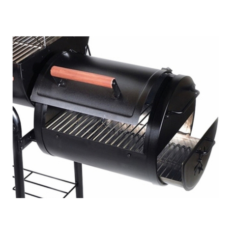 Char-Griller Side Fire Box #2424 User manual