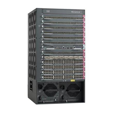 Cisco Catalyst 6500-E Series Installation and verification manual Cisco Catalyst 6500-E Series Installation and verification manual