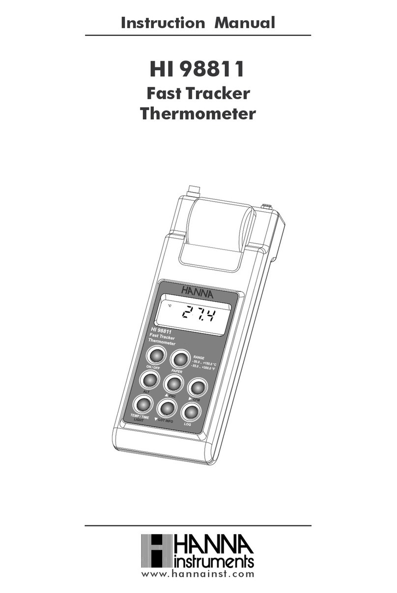 Hanna Instruments HI 98811 User manual