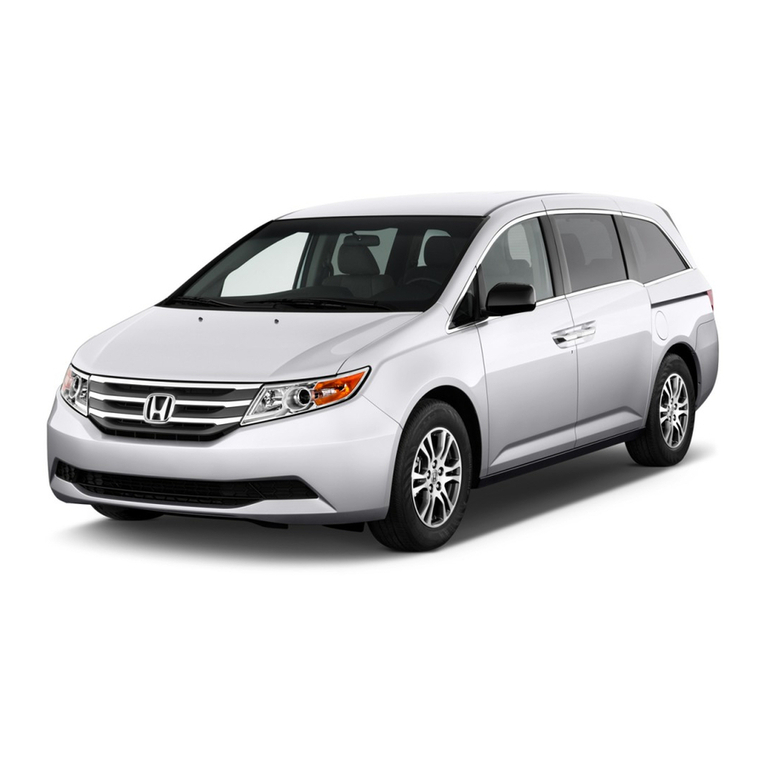 Honda 2011 odyssey EX-L manual&nbsp;