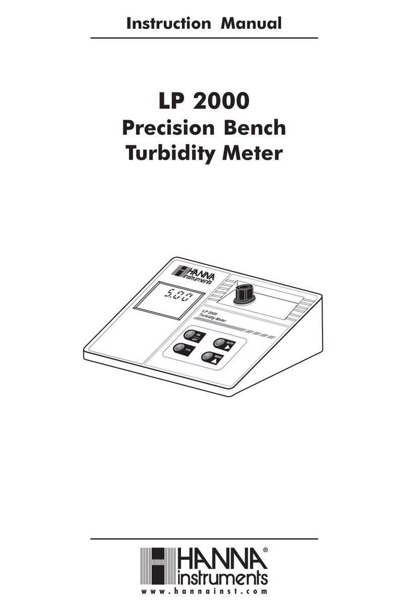 Hanna Instruments LP 2000 User manual