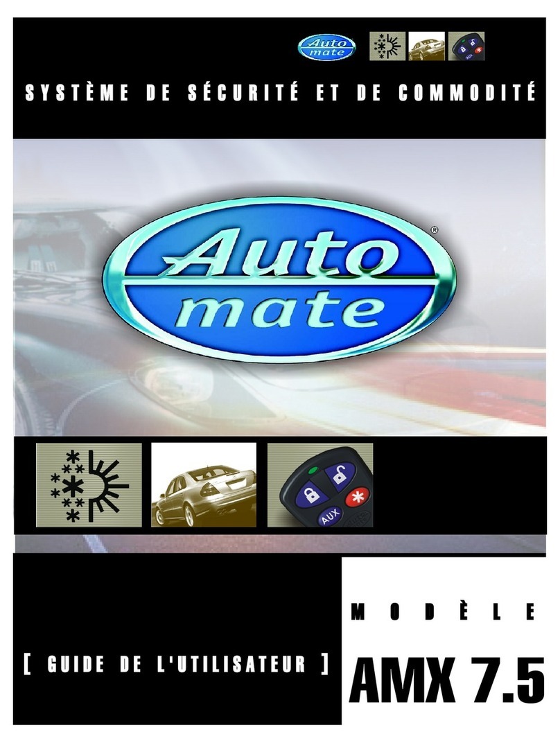 Auto Mate AM7.5 Quick start guide