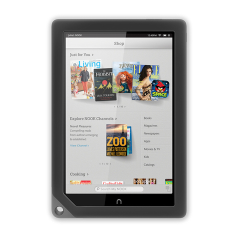 Barnes & Noble NOOK HD+ User manual