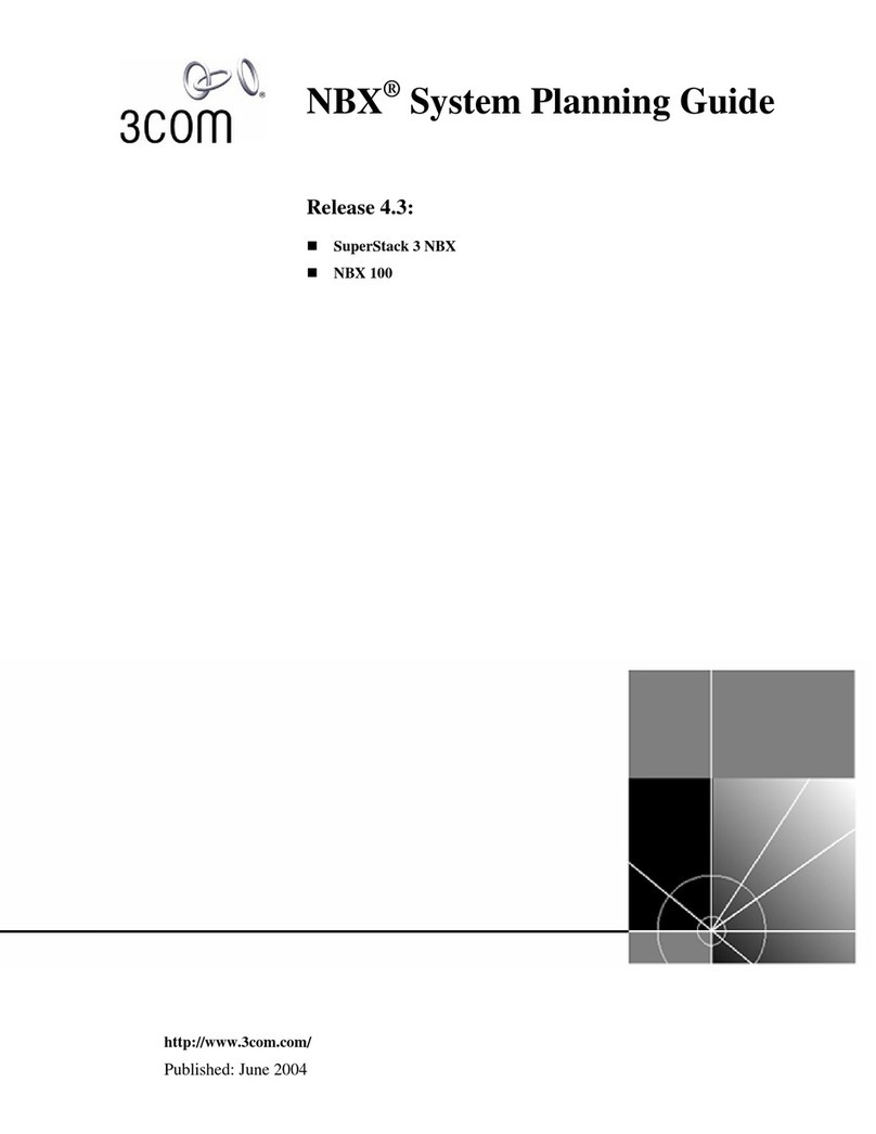 3Com NBX 100 Technical manual