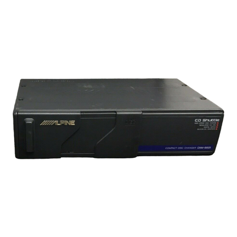 Alpine CHM-S652RF owner's manual