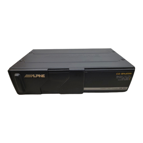 Alpine CHM-S611 User manual