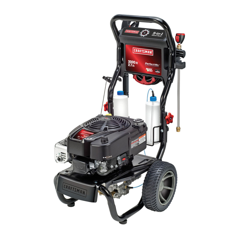 Craftsman 3000 MAX PSI User manual Craftsman 3000 MAX PSI User manual