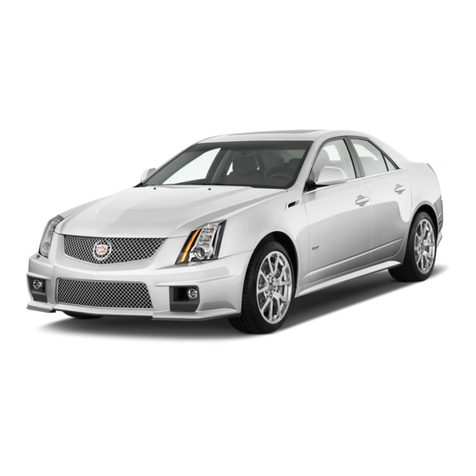 Cadillac 2012 Cadillac CTS-V User manual