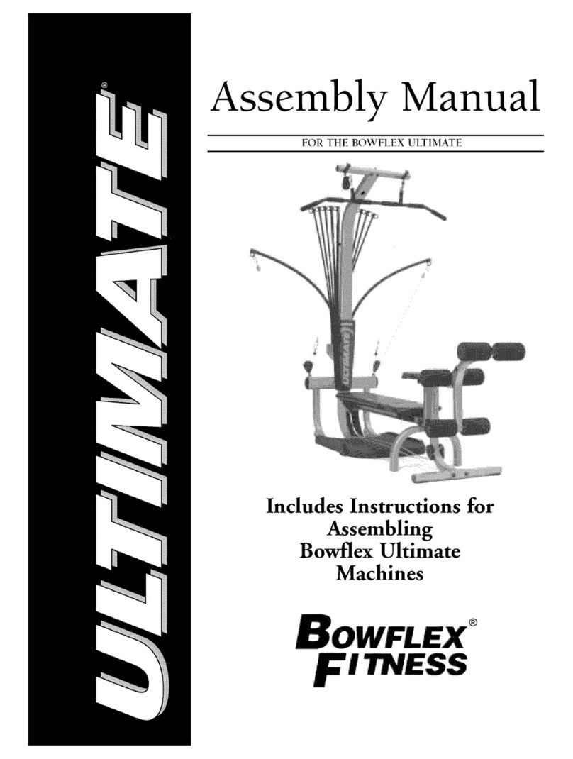Bowflex Bowflex Ultimate Machines User manual