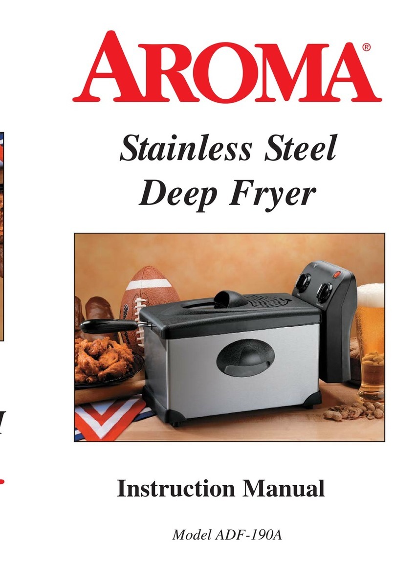 Aroma ADF-190A instruction manual