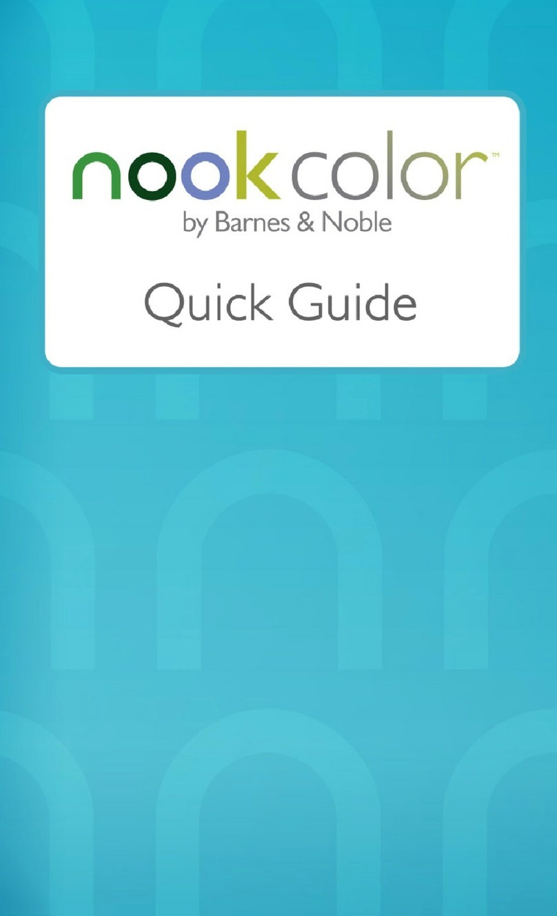Barnes & Noble NOOK Color User manual