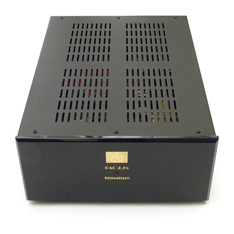 Audio Note DAC2.1x Signature Owner's Information Audio Note DAC2.1x Signature Owner's Information