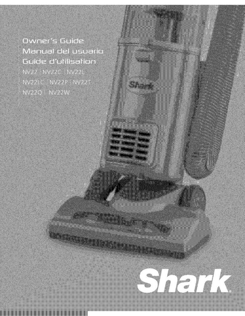 Shark NV22 User manual