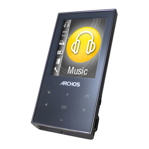 Archos 20c Vision quick start guide