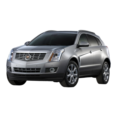 Cadillac 2012 Cadillac SRX User manual