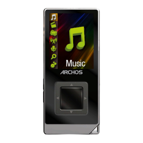 Archos 18d Vision User manual