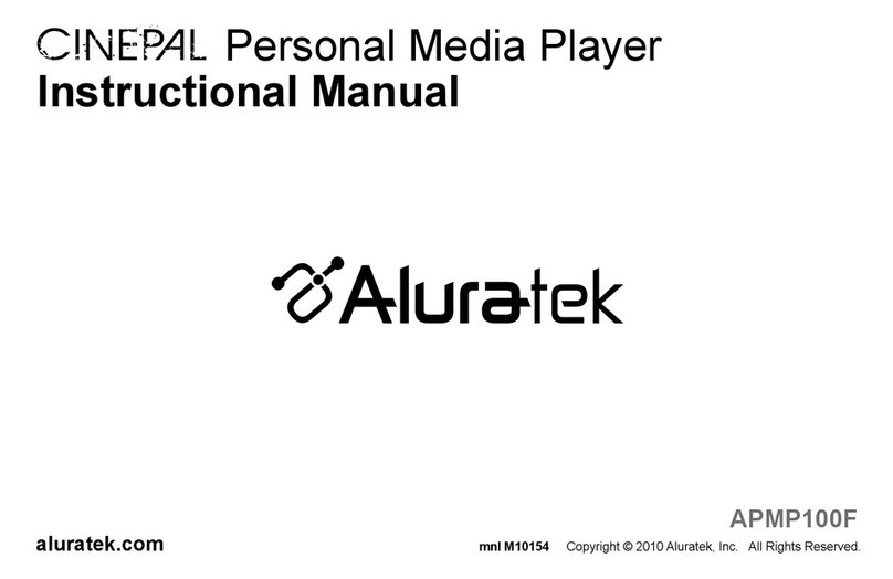 Aluratek Cinepal APMP100F instruction manual