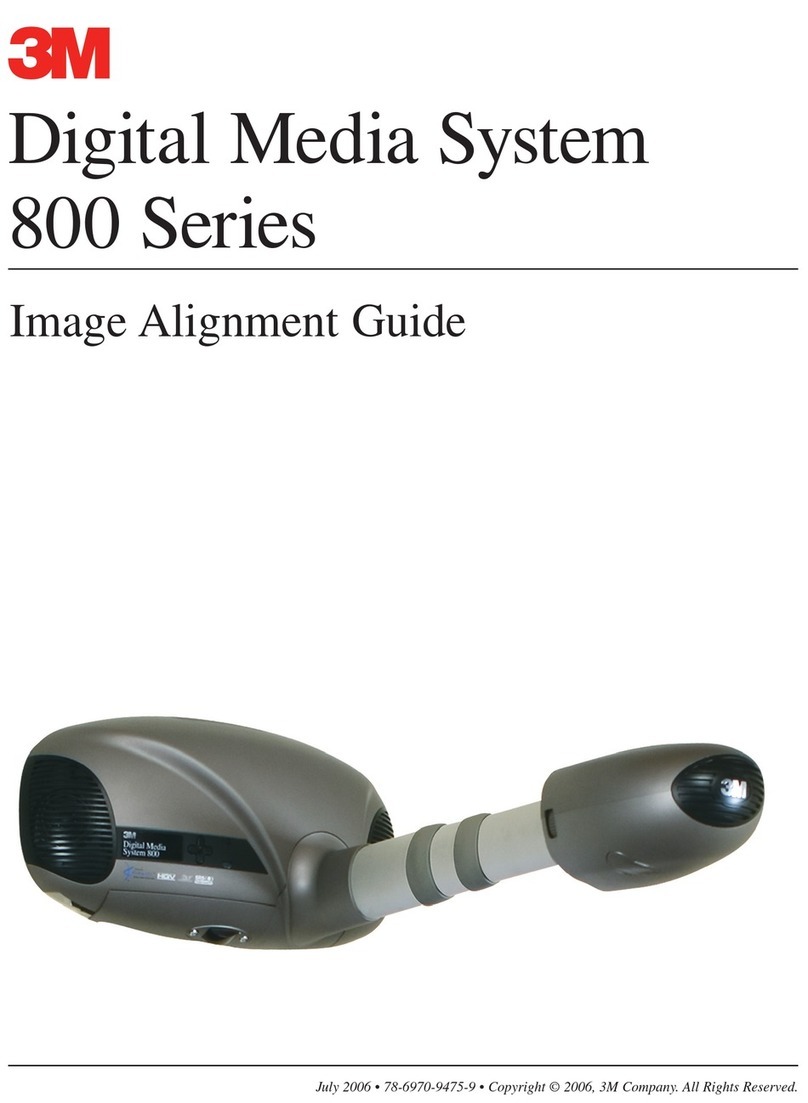 3M Digital Media Systems 800 Series Image alignment guide