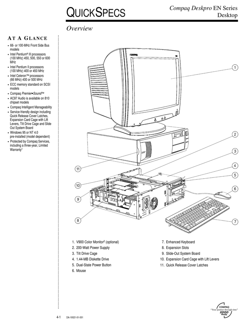 Compaq Deskpro EN Series User manual