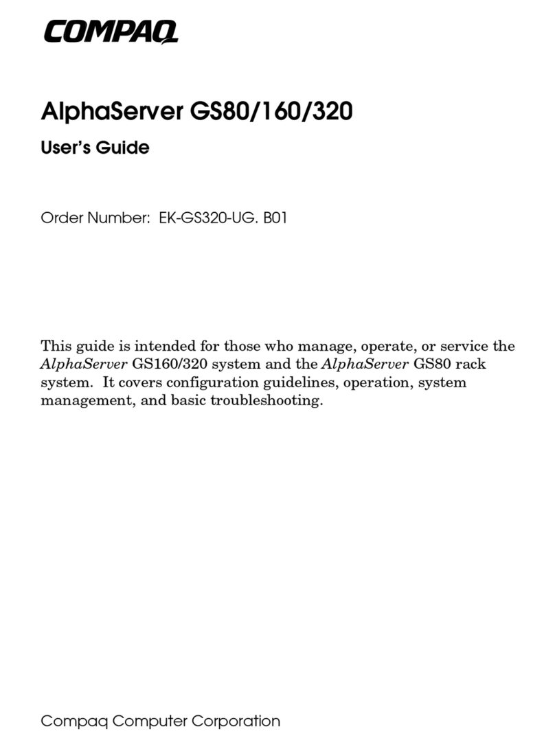 Compaq AlphaServer GS80 user guide