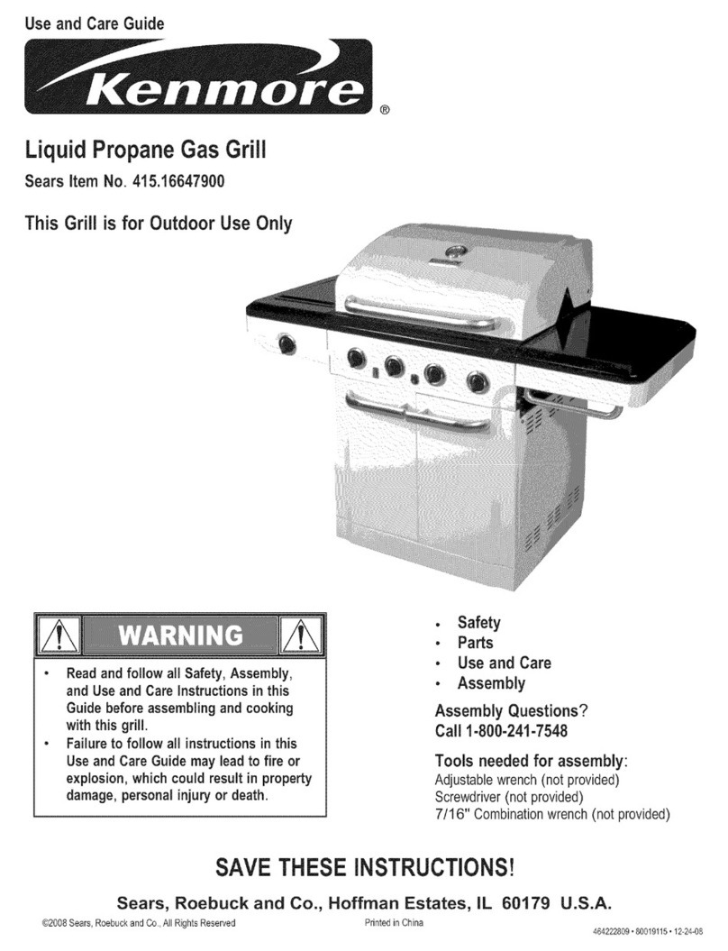 Kenmore 415.16647900 Use & care guide