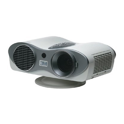3M Multimedia Projector S20 Installation and operating manual