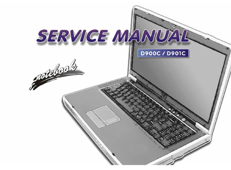 Clevo D900C User manual