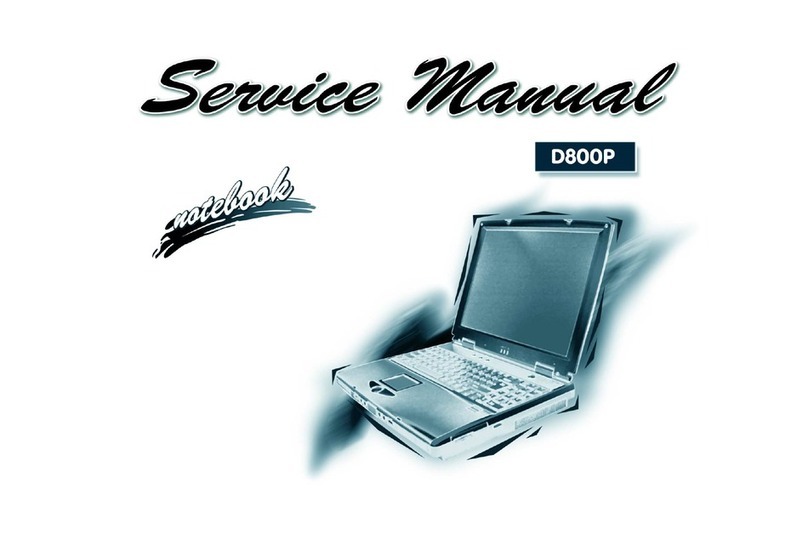 Clevo D800P Service manual