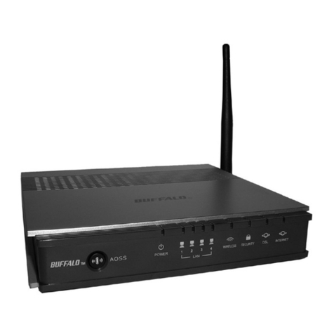Buffalo Wireless-G High Speed ADSL2+ Modem Router User manual Buffalo Wireless-G High Speed ADSL2+ Modem Router User manual