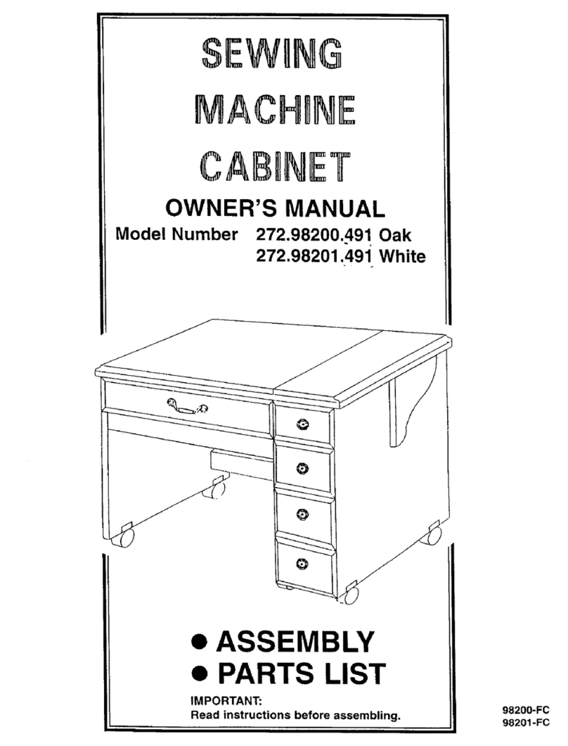 Kenmore 272.98200.491 Oak User manual
