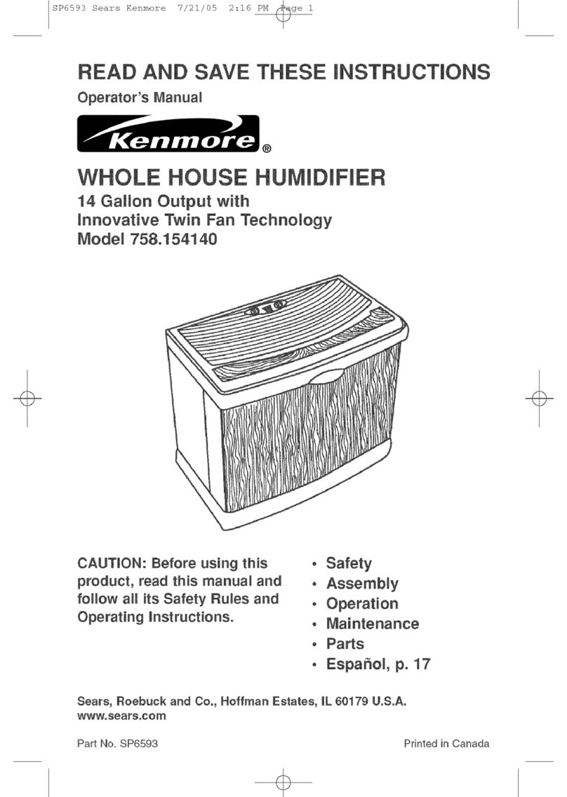 Kenmore 758.154140 User manual