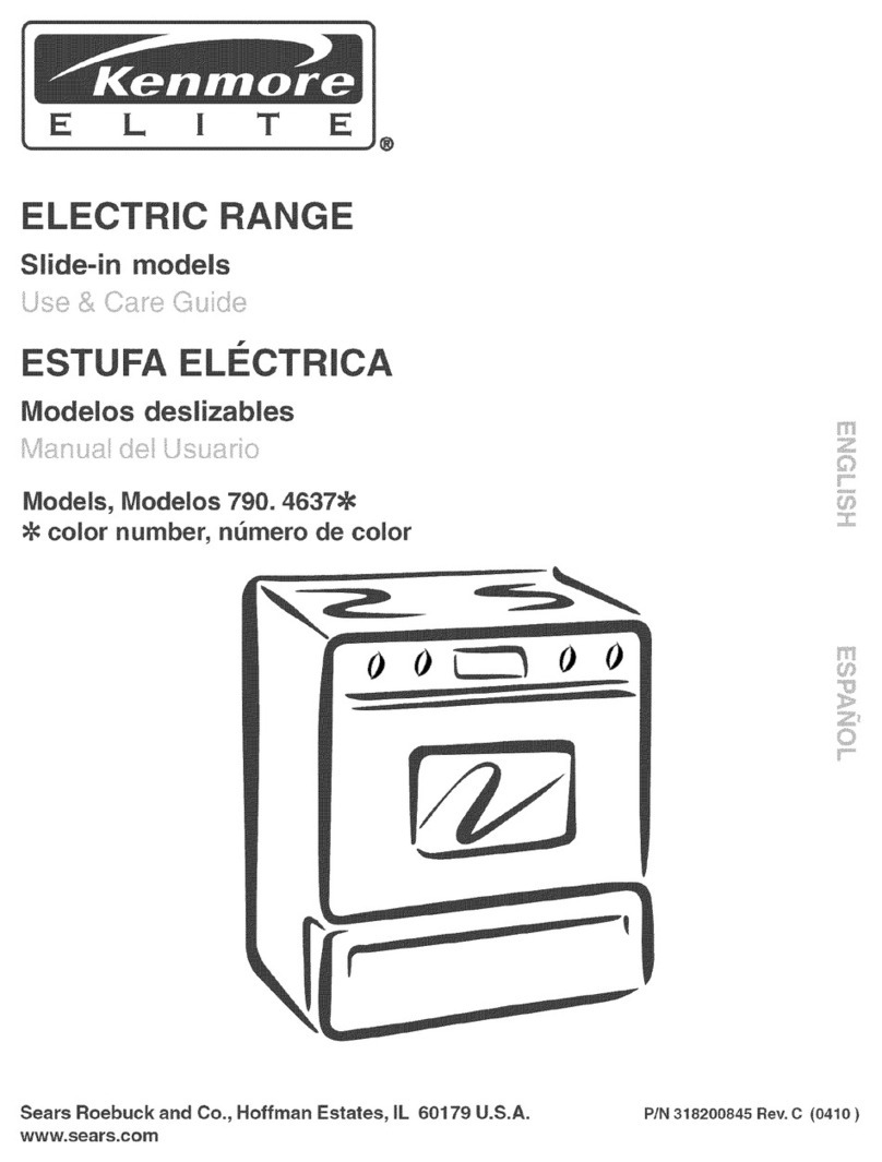 Kenmore 790. 4637 Series User manual