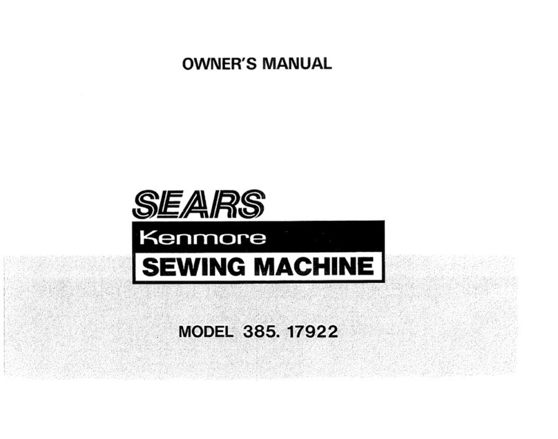 Kenmore 385. 17922 owner's manual